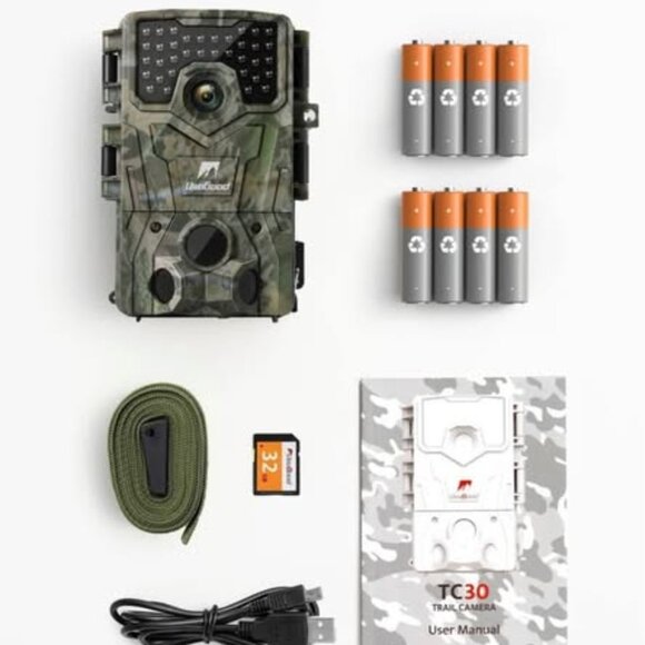 usogood Trail Camera,4K 36MP - Picture 2 of 3